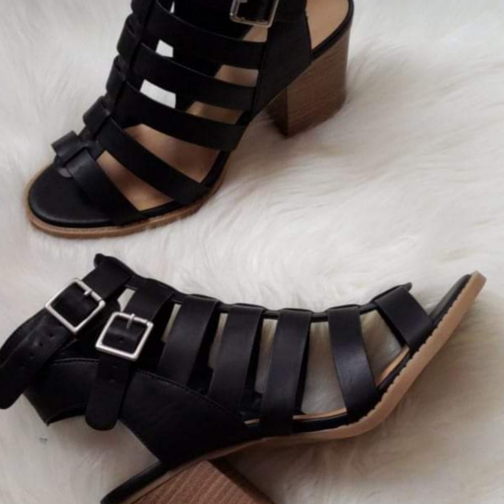 Black heels